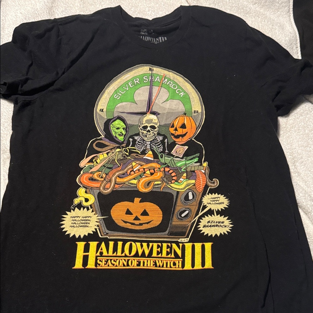 Black Halloween T-Shirt